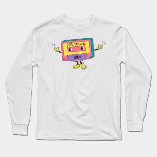 Music cassette man - Kast Long Sleeve T-Shirt